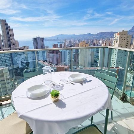 Апартаменти Skyline 11 Sunny Balcony With Stunning Sea Views Бенідорм Екстер'єр фото